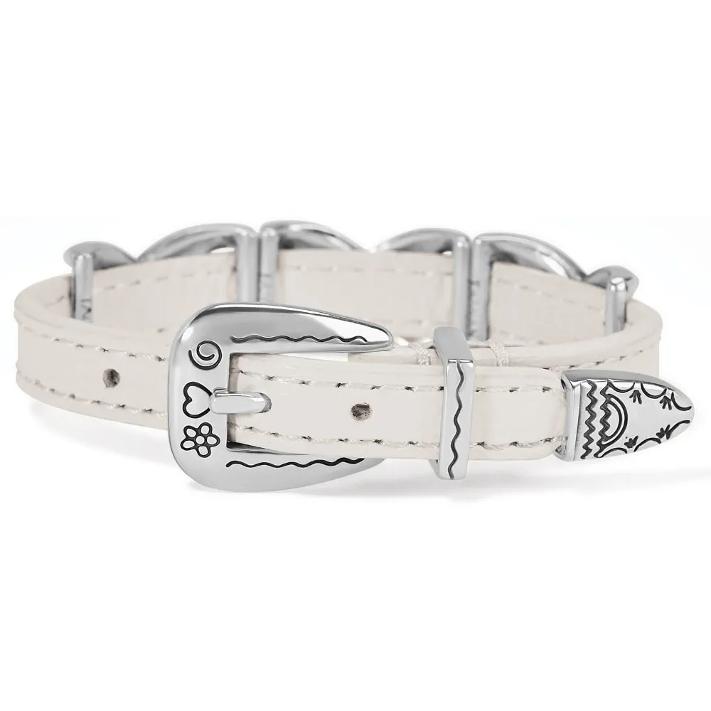 Brighton Kriss Kross Etched Bandit Bracelet