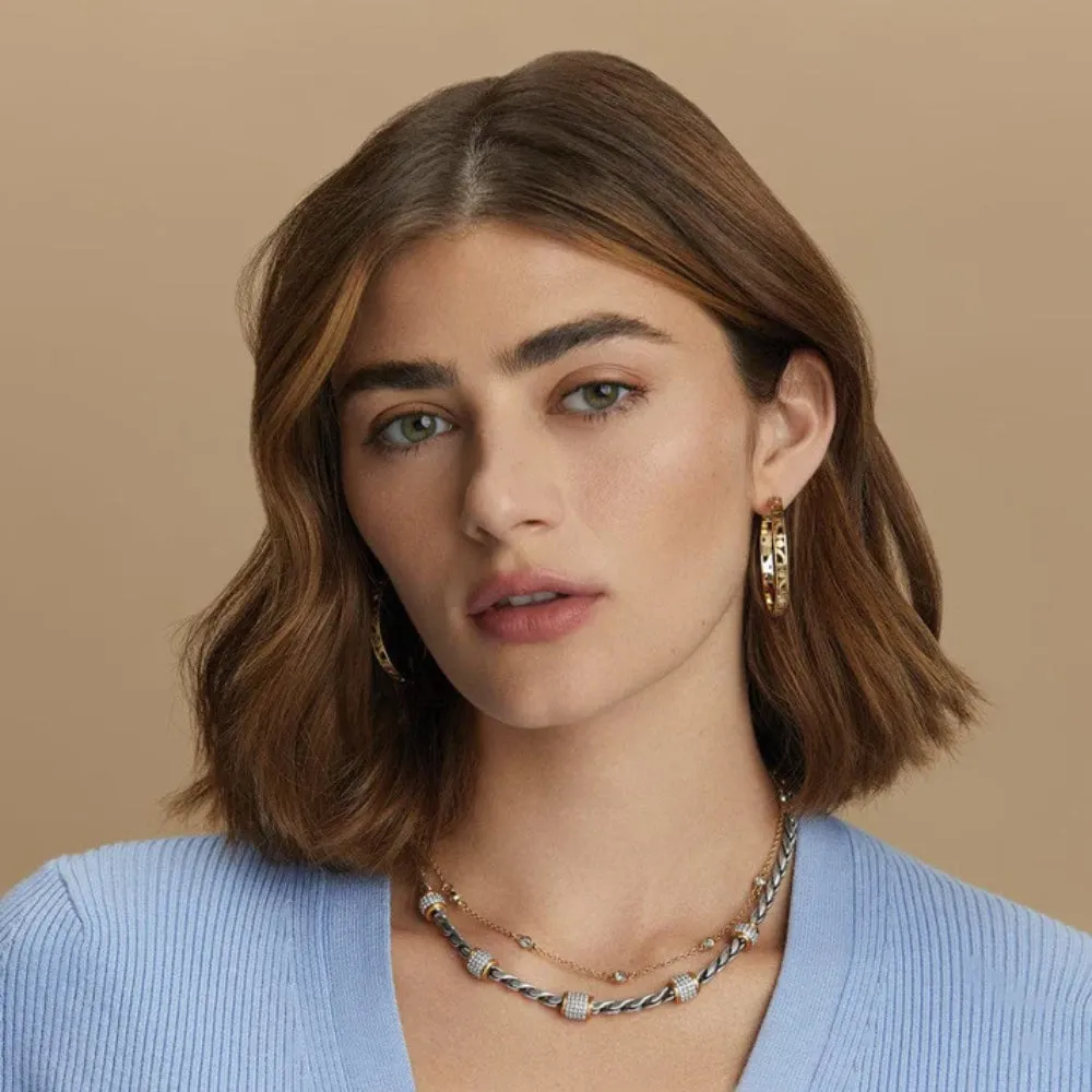 Brighton Meridian Necklace - Two Tone