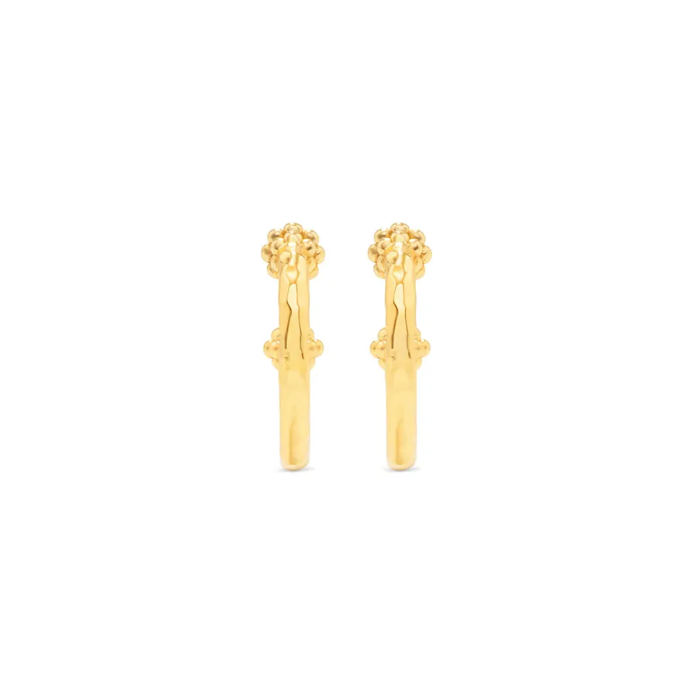 Capucine de Wulf Berry Slice Small Hoop Earrings - Gold