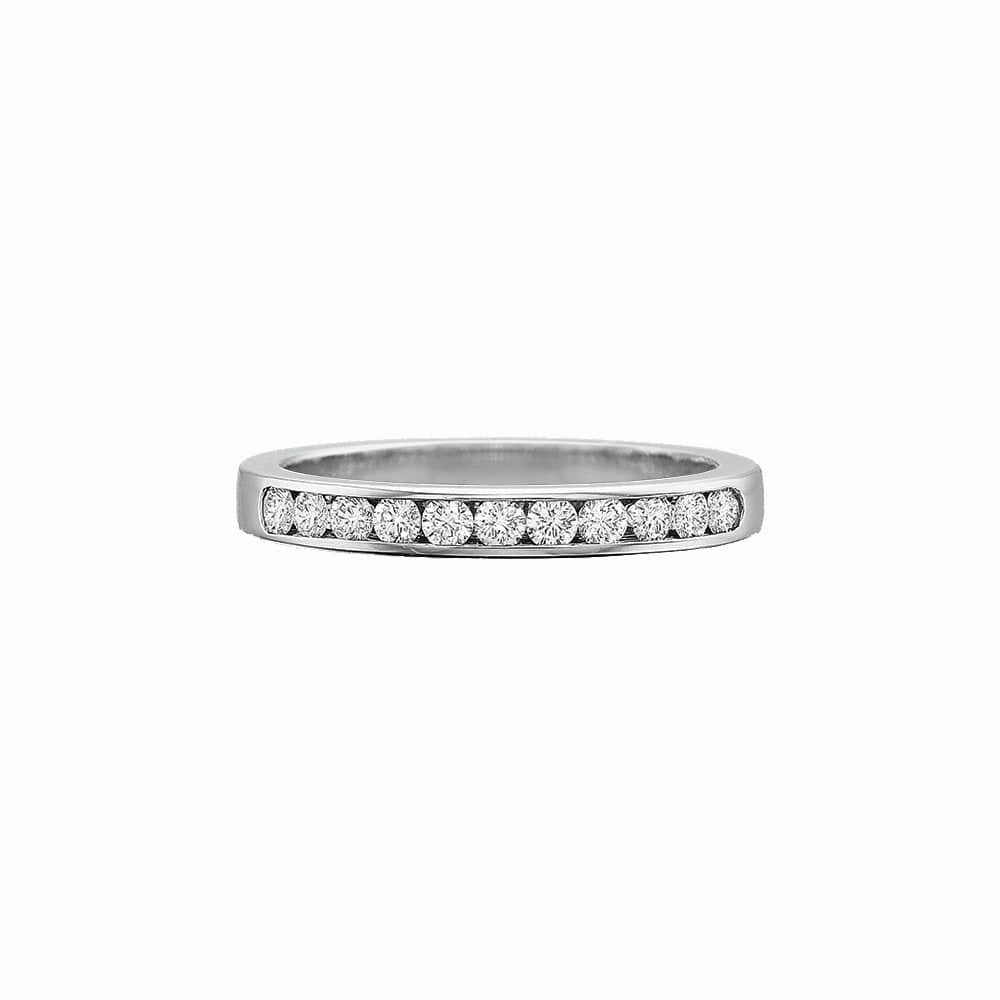 Channel Set Diamond Band