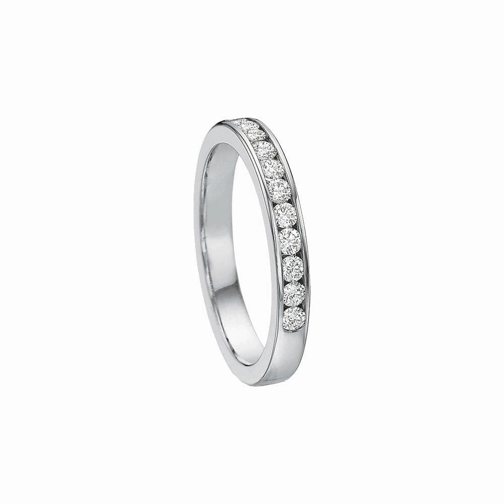 Channel Set Diamond Band