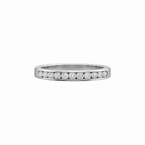 Channel Set Diamond Band