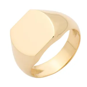 Chevalire en or jaune 18 carats.