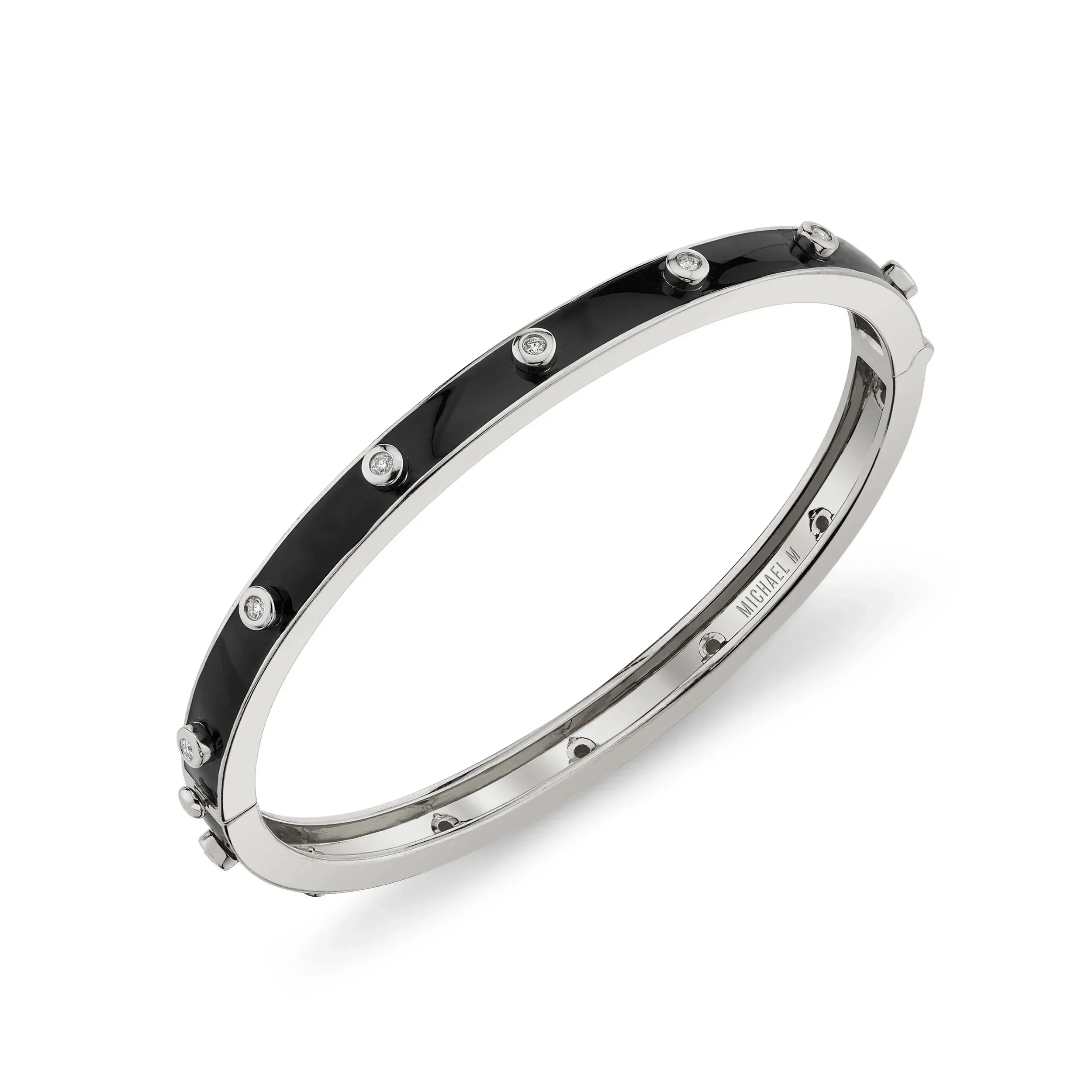Chroma Extruded Bezel Bangle BR485