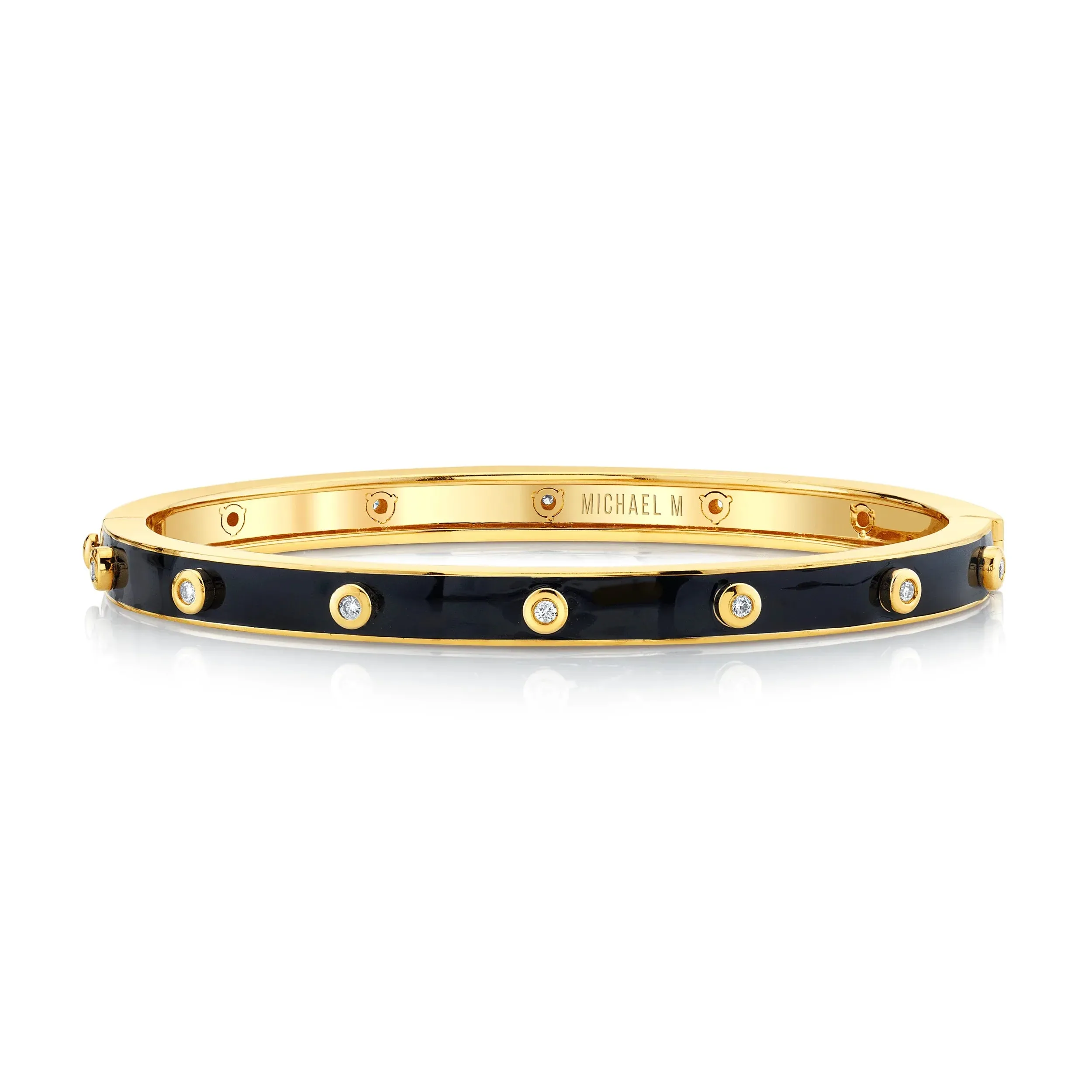 Chroma Extruded Bezel Bangle BR485