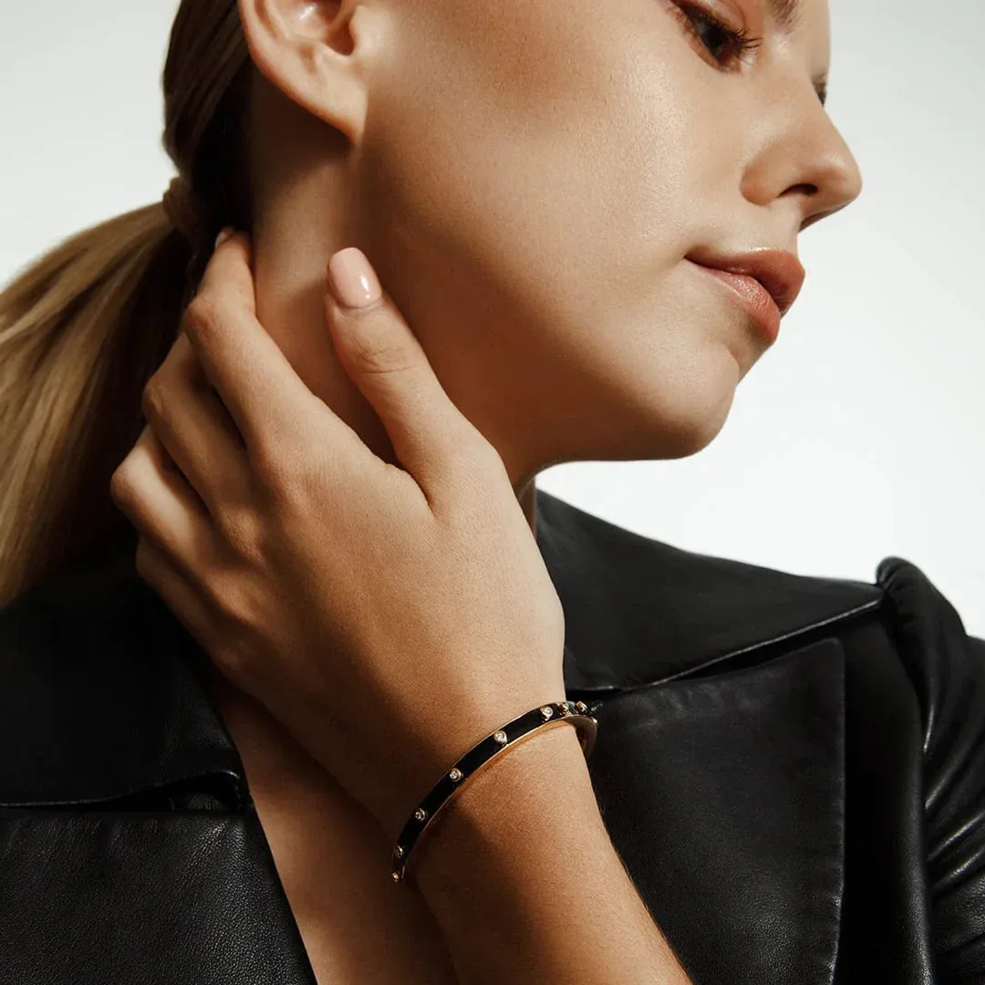 Chroma Extruded Bezel Bangle BR485