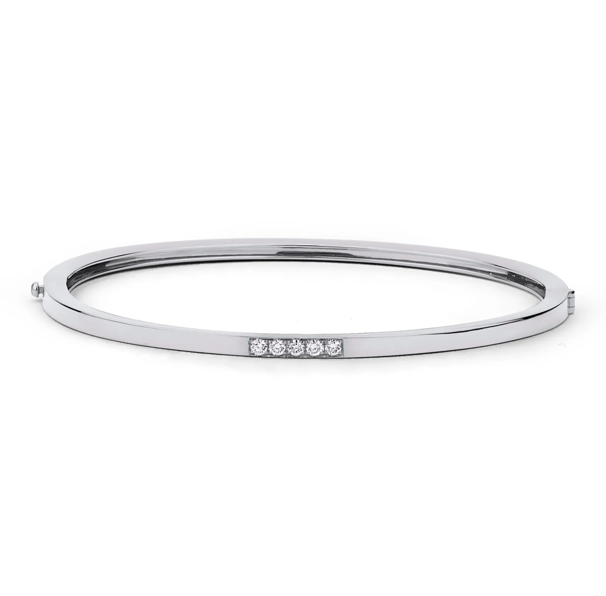 Chroma Gold Pav Stacking Bracelet BR482-HP-M-YG