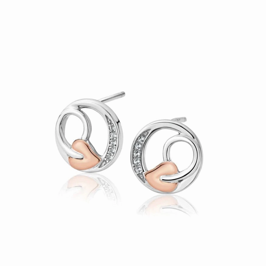 Clogau Tree Of Life Vine Stud Earrings 3STOLCDE