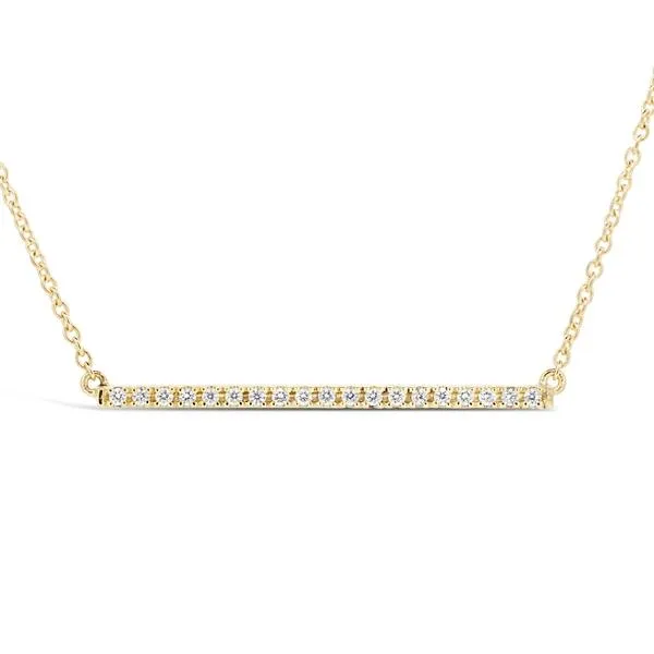 Collier en or jaune 18 carats serti de diamants