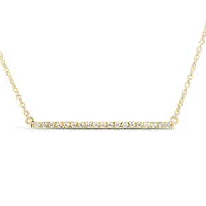Collier en or jaune 18 carats serti de diamants