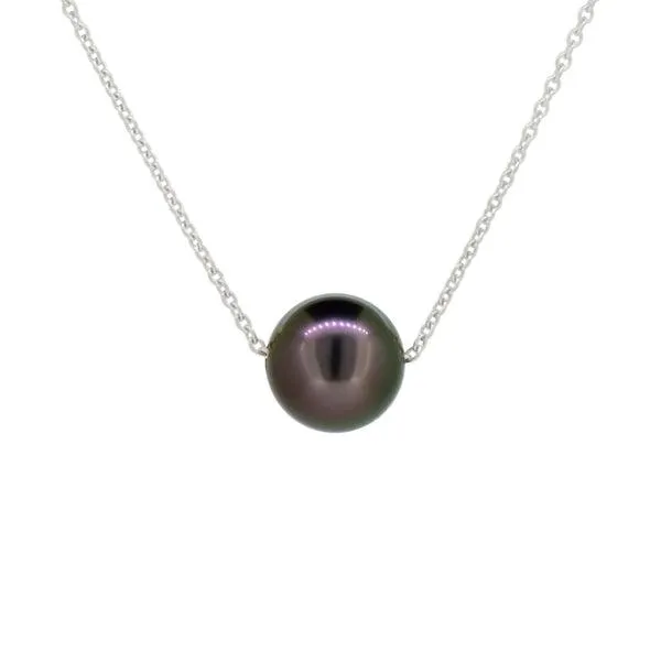 Copie de Collier en or blanc et perle de Tahiti