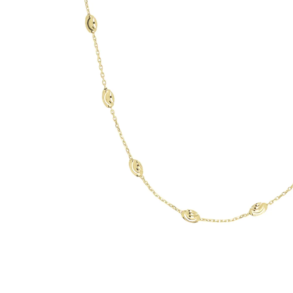 Desmos "Station Moon" Diamond-Cut Necklace