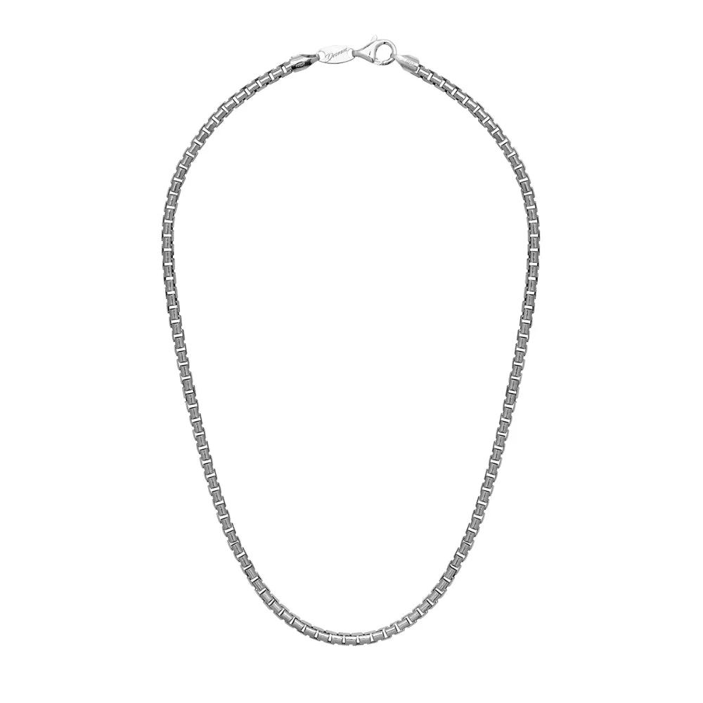 Desmos Sterling Silver Venetian Box Chain
