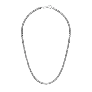Desmos Sterling Silver Venetian Box Chain