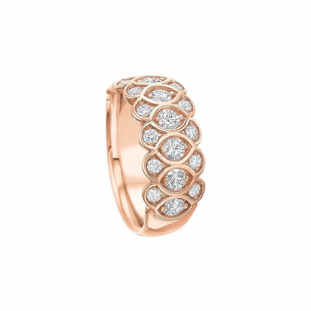 Diamond 3 Row Band