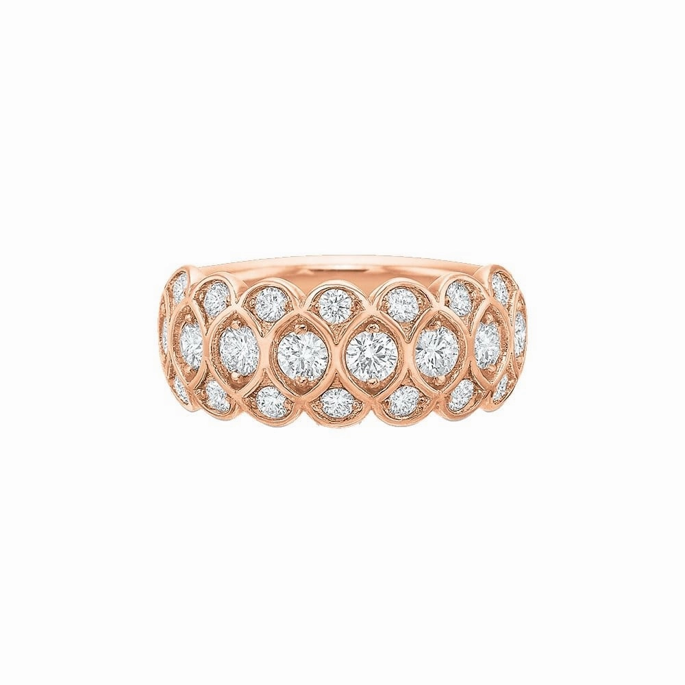 Diamond 3 Row Band