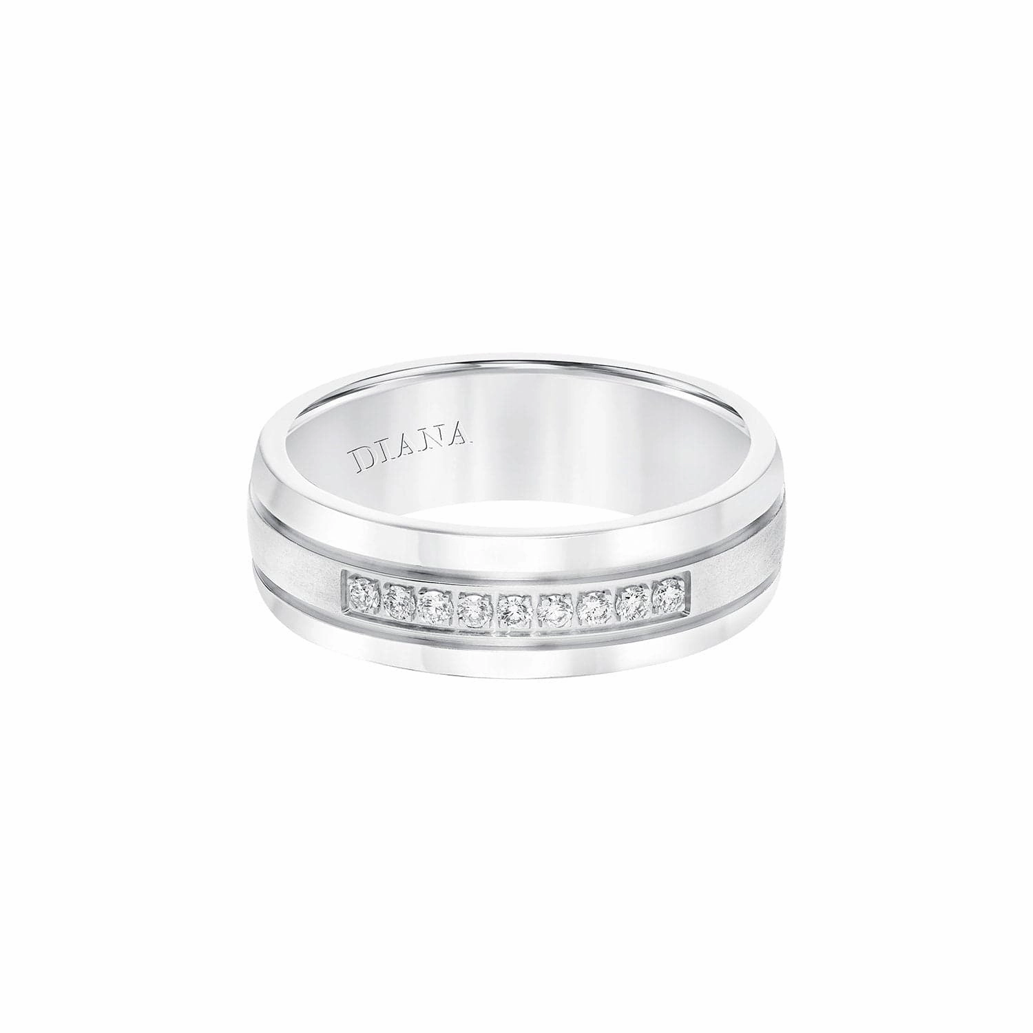 Diamond Satin Finish Band