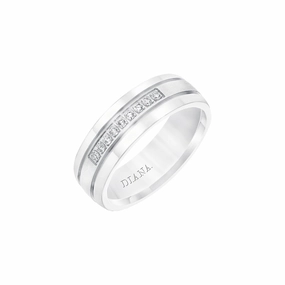 Diamond Satin Finish Band