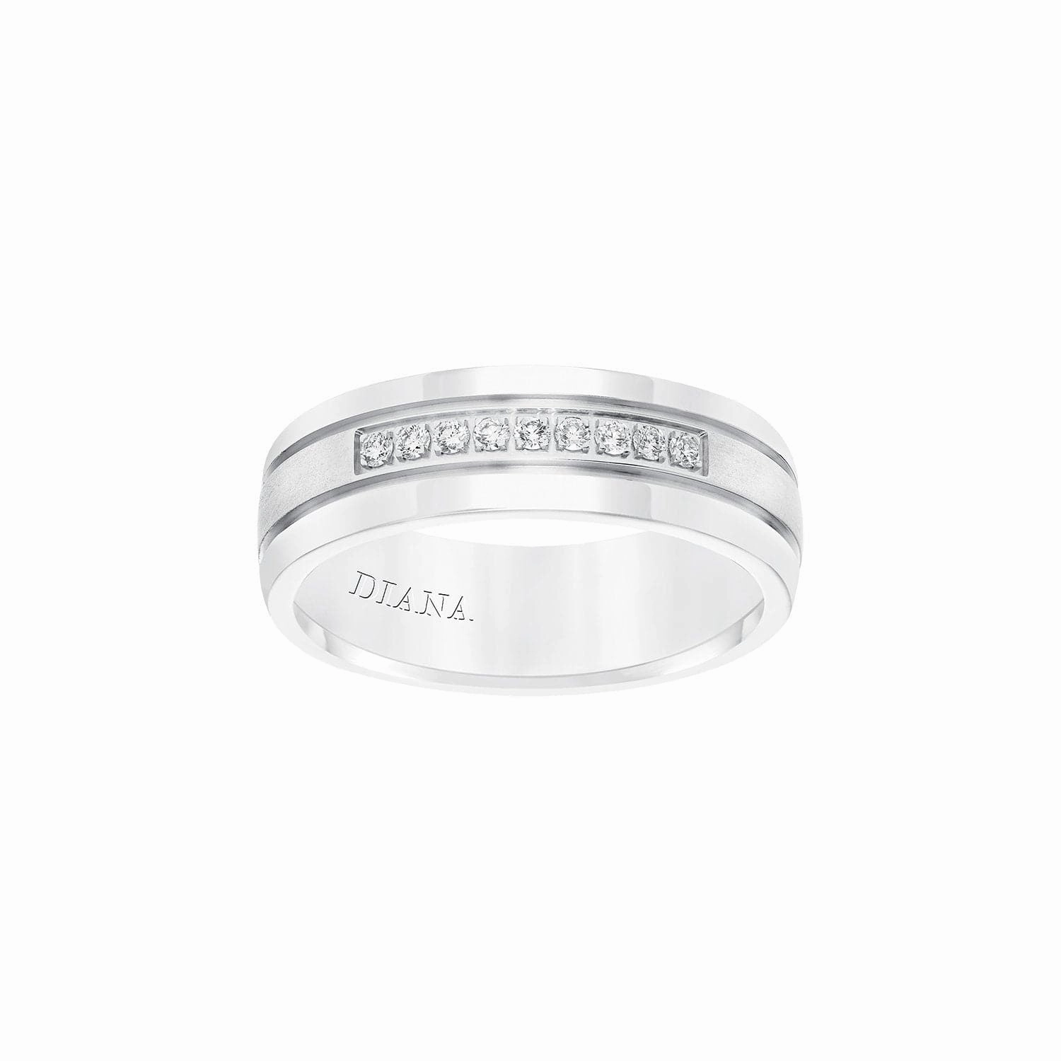 Diamond Satin Finish Band