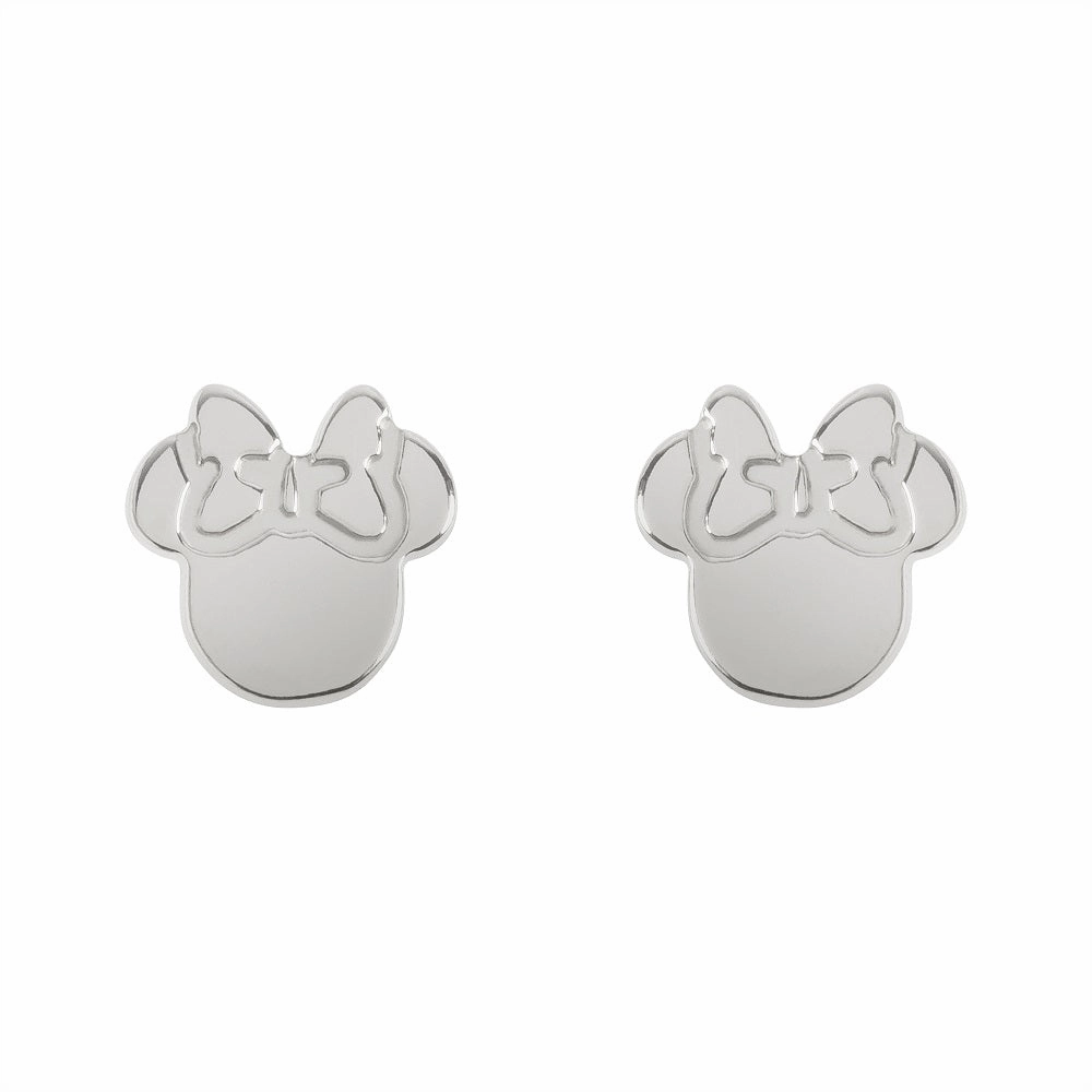 Disney Sterling Silver Minnie Mouse Stud Earrings E905119SL