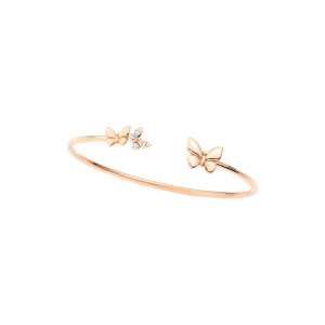 DoDo 9K bangle with butterflies