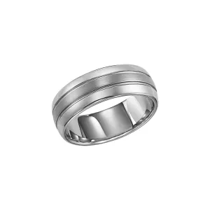 Domed 8mm Comfort Fit Band