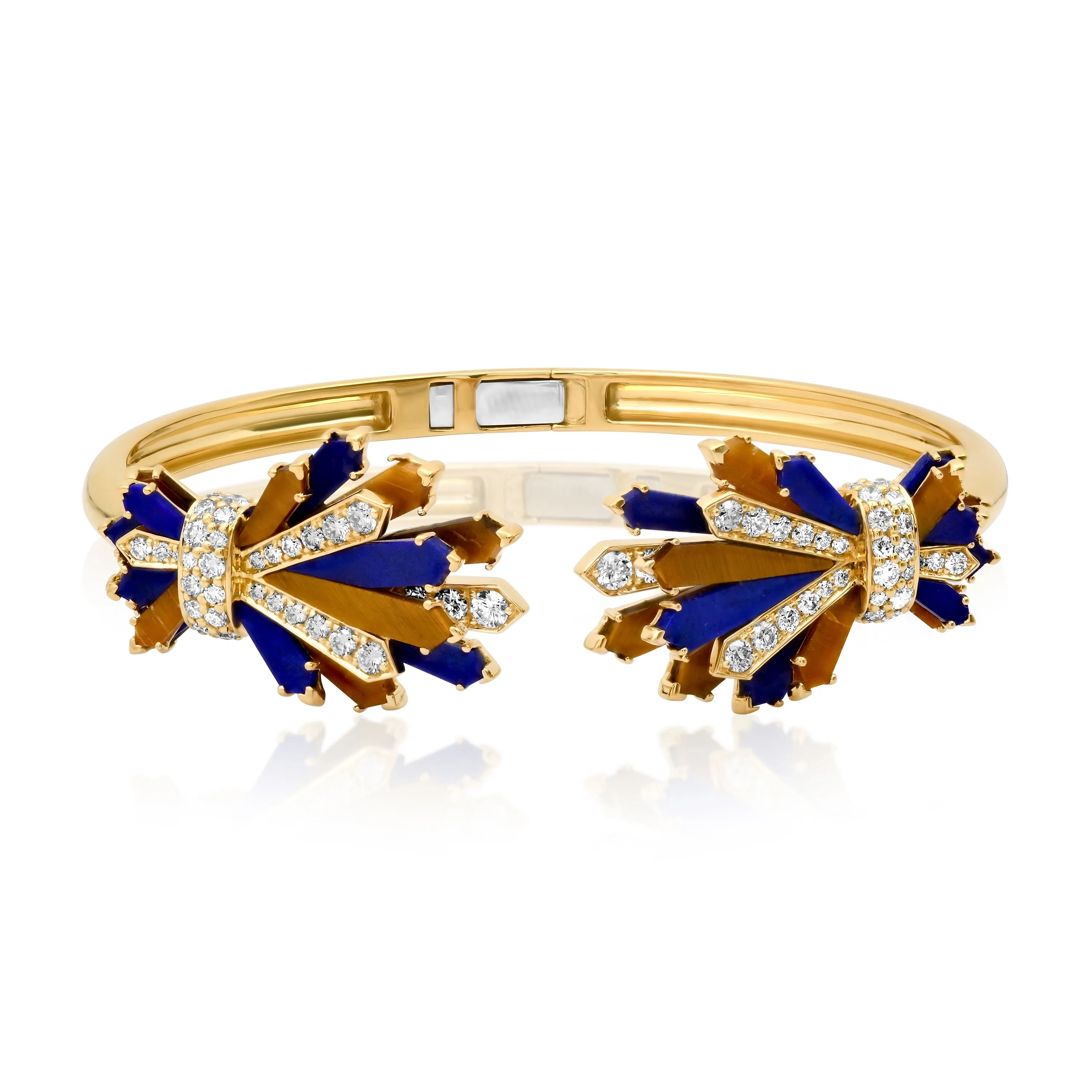 Double Penacho Fan Bangle 3 combinations