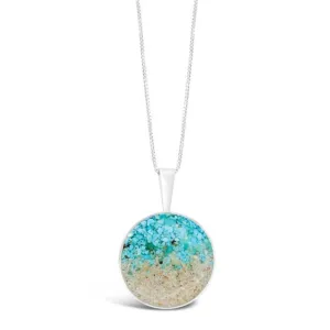Dune Sterling Silver Marina Turquoise Gradient Necklace - 18"