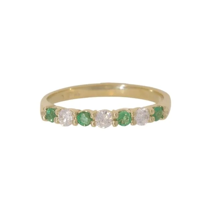 Emerald and Diamond Band