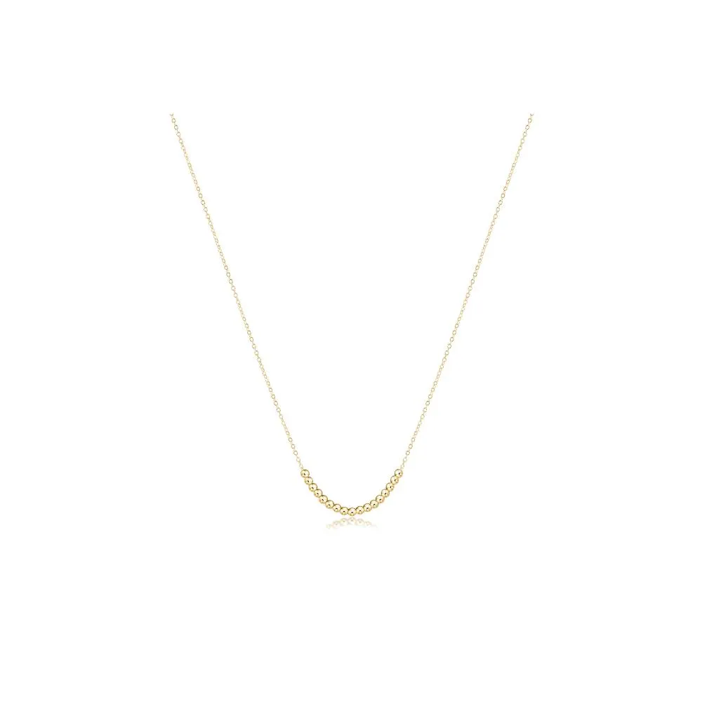 enewton 16" Necklace Gold - Classic Beaded Bliss - 2.5mm Gold Bead