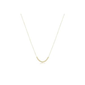 enewton 16" Necklace Gold - Classic Beaded Bliss - 2.5mm Gold Bead
