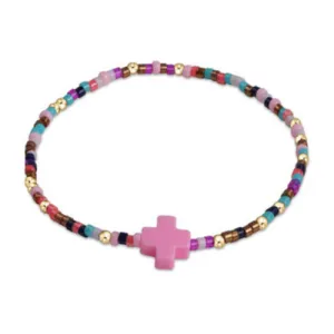 enewton 5.5" egirl Hope Unwritten Signature Cross Bracelet - Fall/Winter 2024 - Life of the Party
