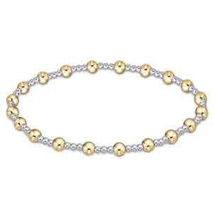 enewton 6.25" Classic Sincerity Bead Bracelet - Mixed Metal