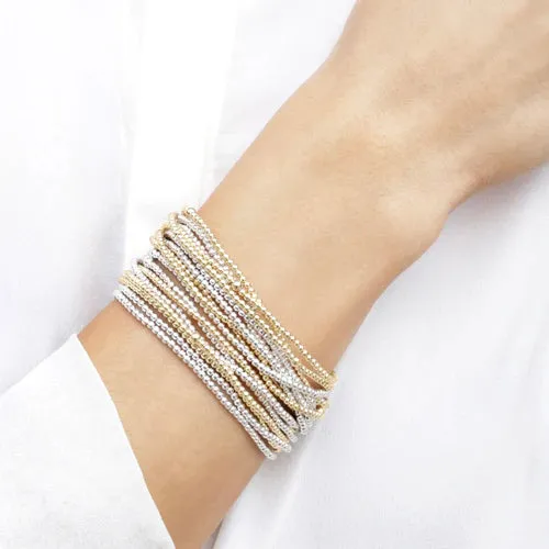 enewton 6.25" Classic Sterling Bead Bracelet 6mm