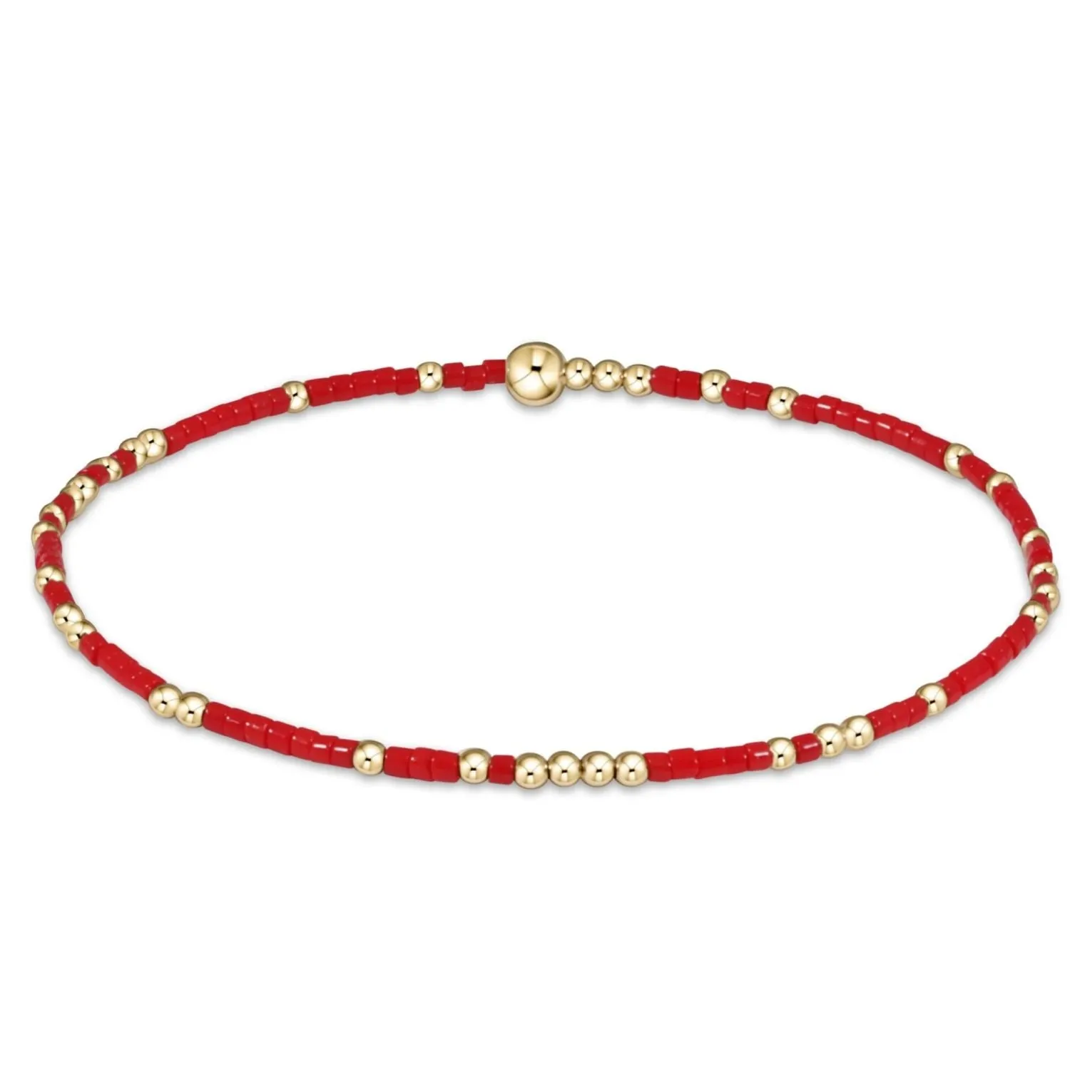enewton 6.25" Hope Unwritten Bracelet - Bright Red