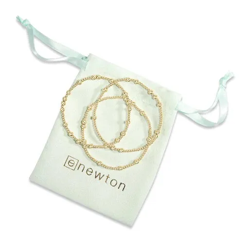enewton 6.25" Hope Unwritten Bracelet   - Gold 4mm