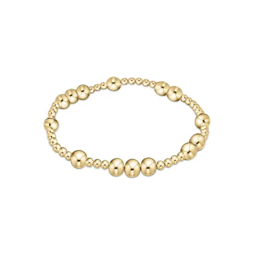 enewton 6.25" Hope Unwritten Bracelet   - Gold 6mm