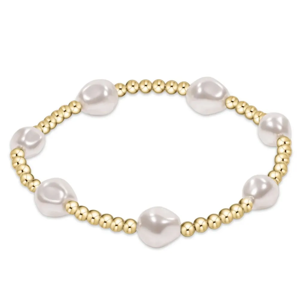 enewton 7.25" extends Admire Gold 3mm Bead Bracelet - Spring Summer