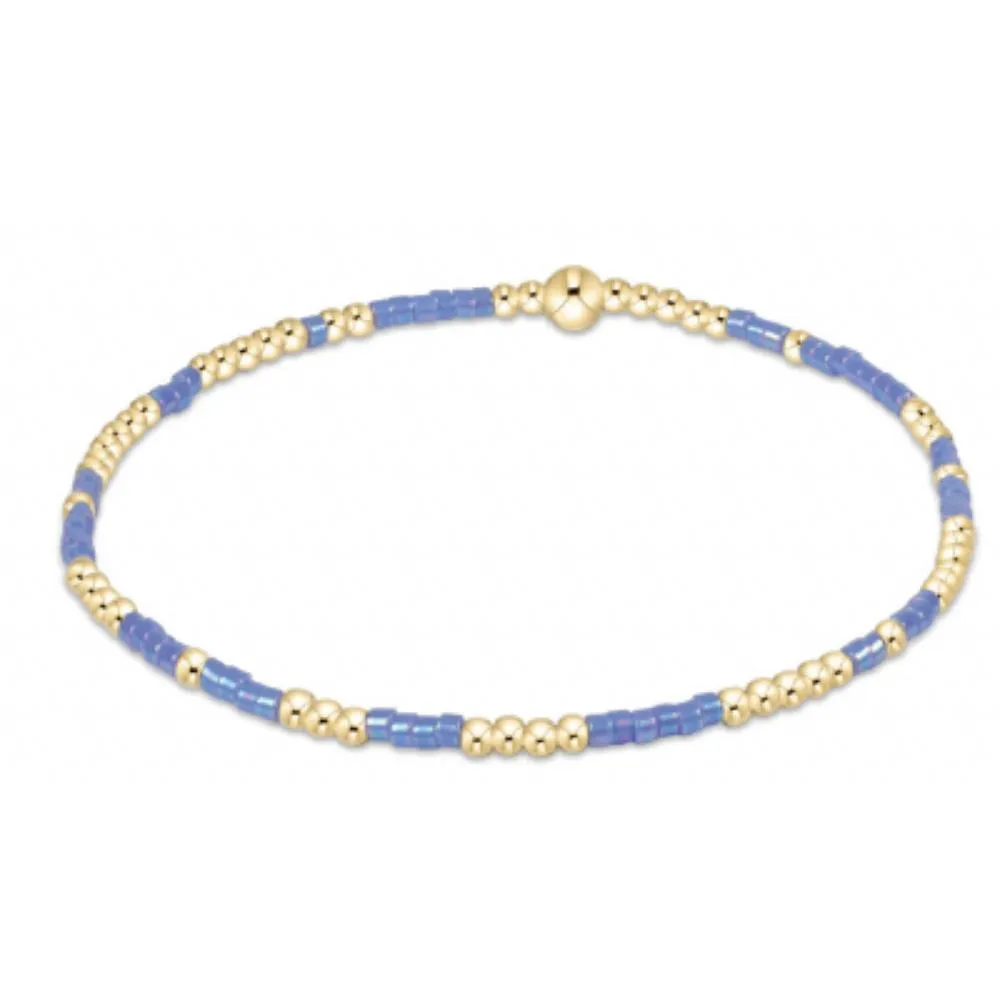enewton 7.25" Extends Hope Unwritten Bracelet - Bright Blue