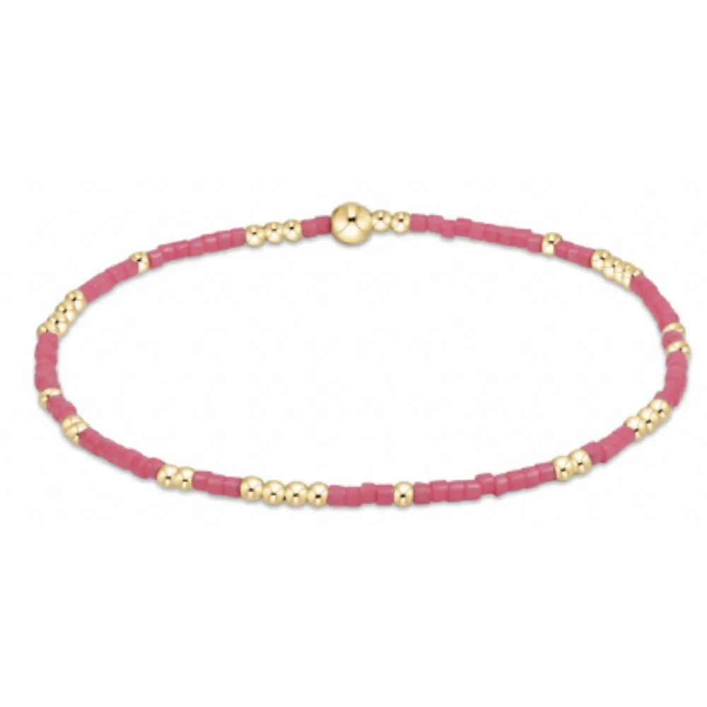 enewton 7.25" Extends Hope Unwritten Bracelet - Bright Pink