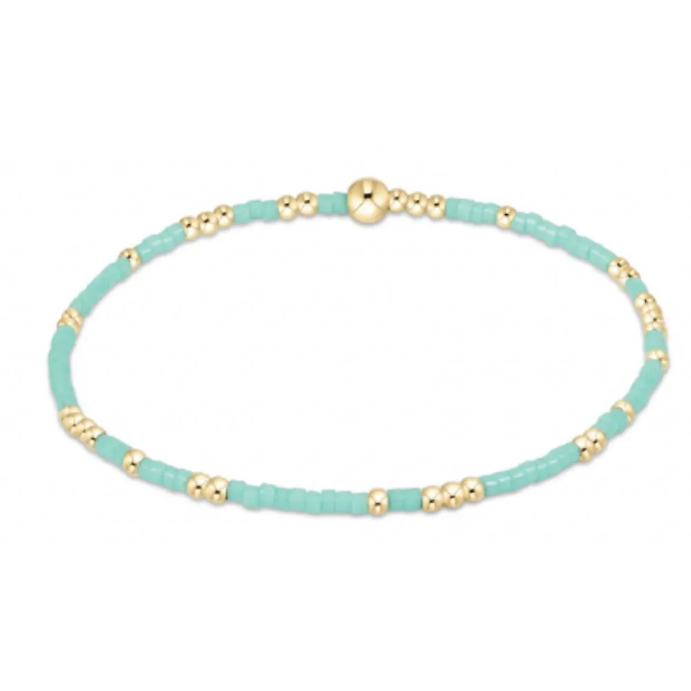 enewton 7.25" Extends Hope Unwritten Bracelet - Mint