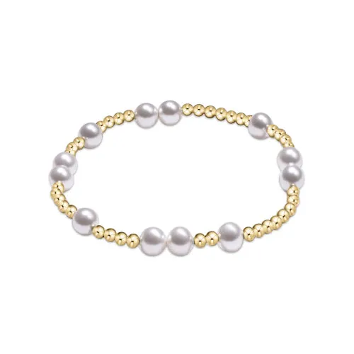 enewton 7.25" Extends Hope Unwritten Bracelet - Pearl
