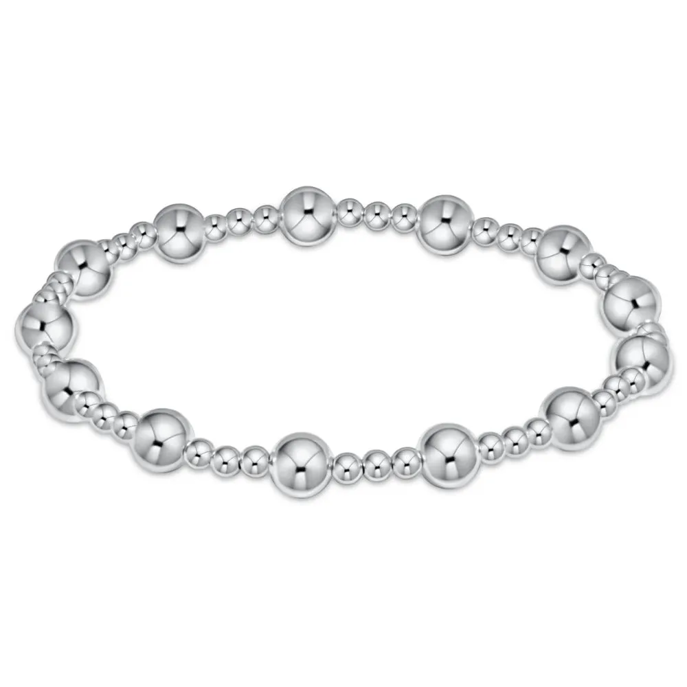 enewton Classic Sincerity Pattern Bead Bracelet - Sterling 6mm