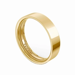 Flat Top High Polished Band