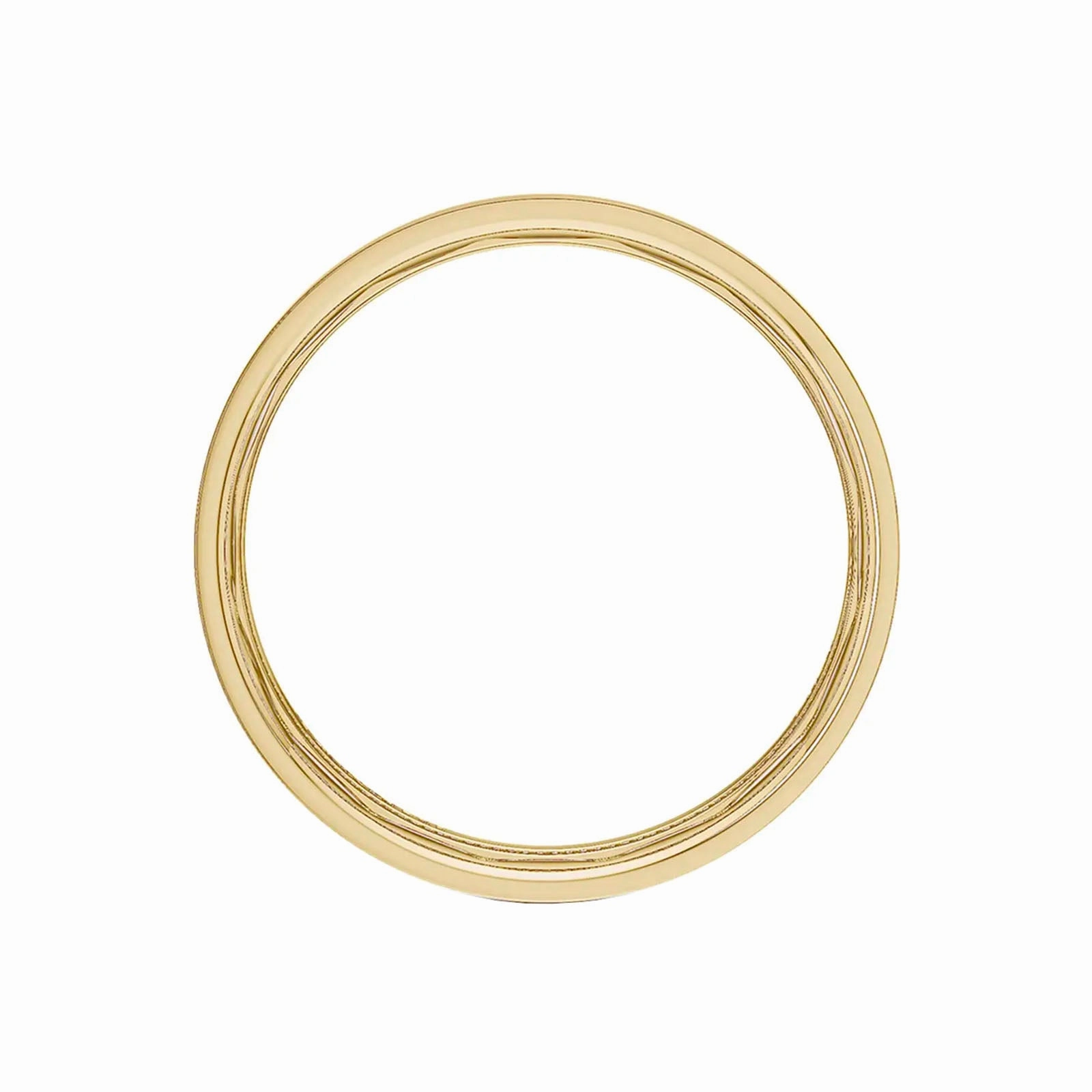 Flat Top High Polished Band