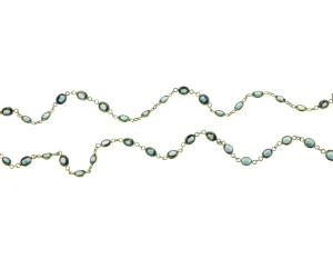 Green sapphire necklace