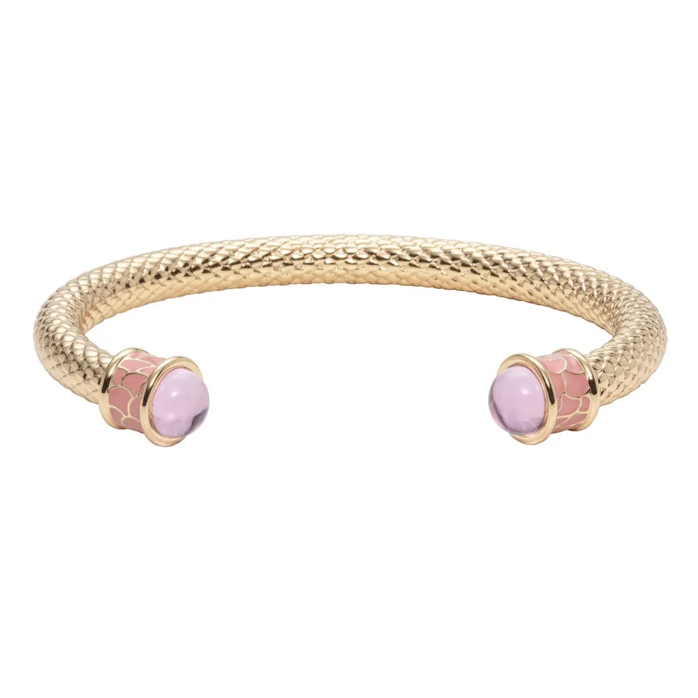 Halcyon Days Salamander Gold Torque Bangle