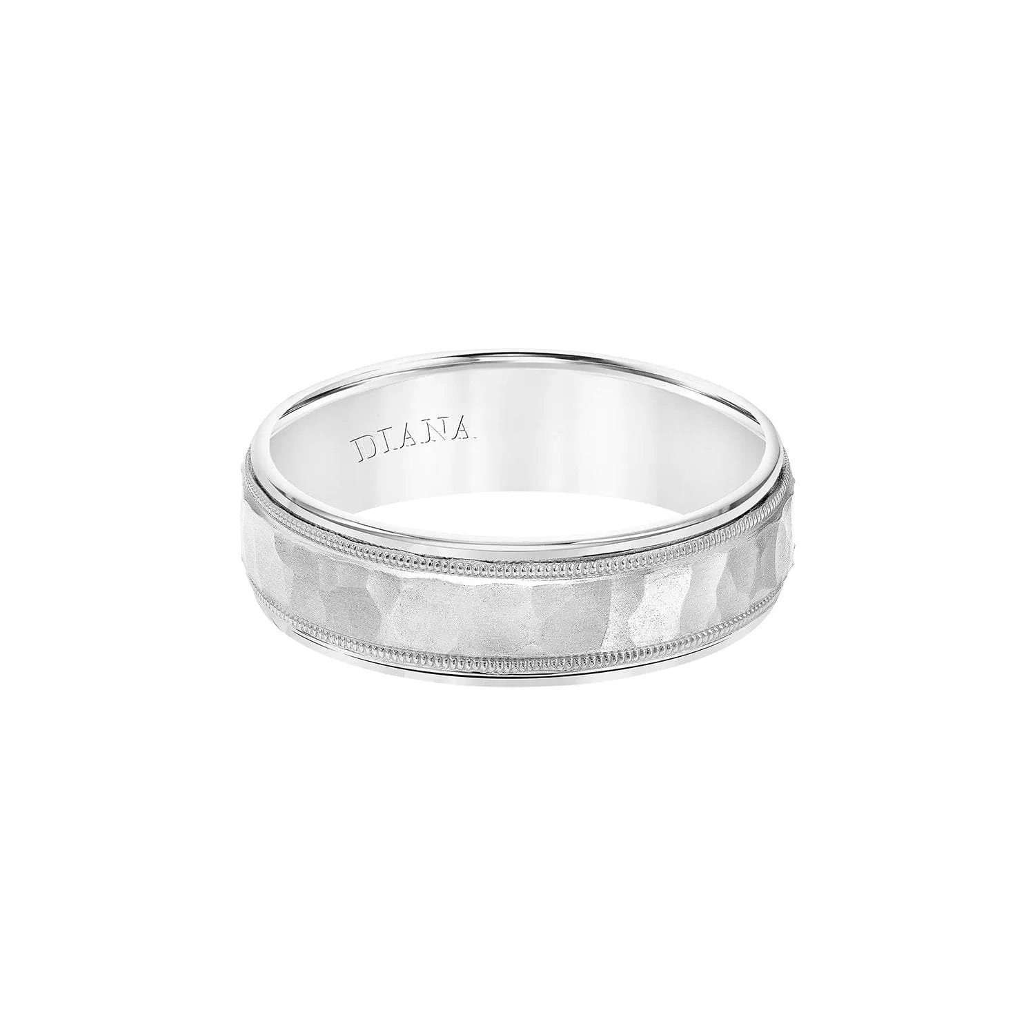 Hammered 6.5mm Band