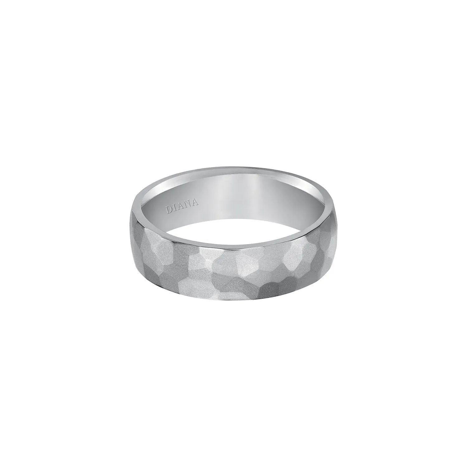 Hammered 7mm Band