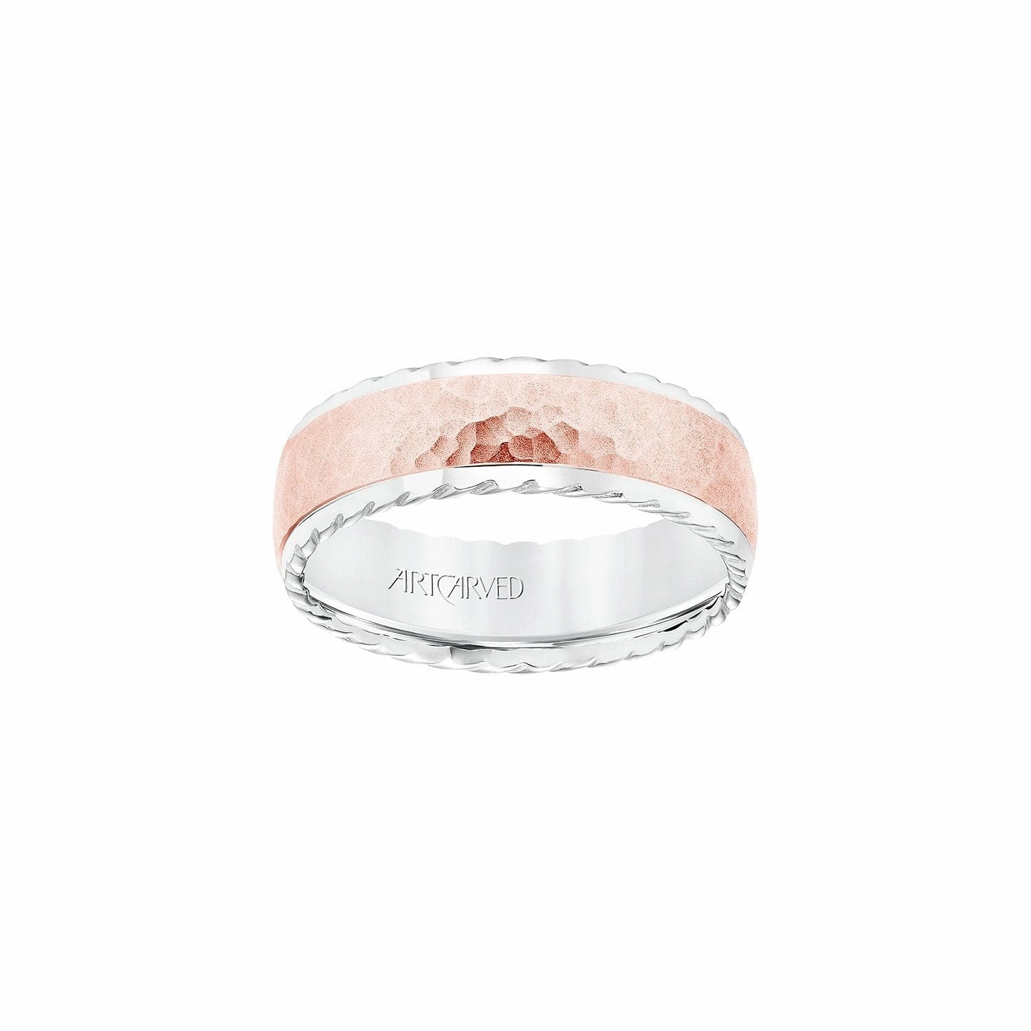 Hammered Finish 7mm Band